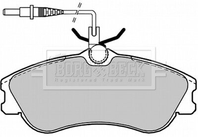 Автозапчасть BORG & BECK BBP1601