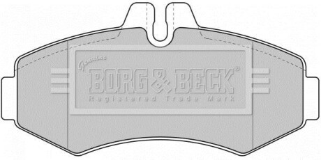 Автозапчасть BORG & BECK BBP1664