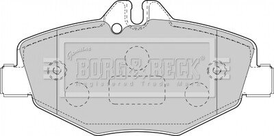 Автозапчасть BORG & BECK BBP1796