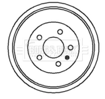 Автозапчасть BORG & BECK BBR7045