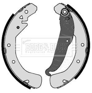 Гальмiвнi колодки барабаннi BORG & BECK BBS6203