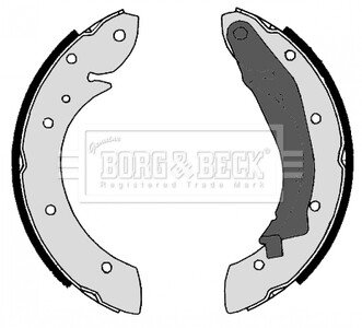 Гальмiвнi колодки барабаннi BORG & BECK BBS6262