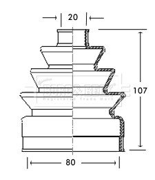 Автозапчасть BORG & BECK BCB2131