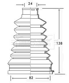 Пыльник BORG & BECK BCB2226