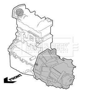 Автозапчасть BORG & BECK BEM4233