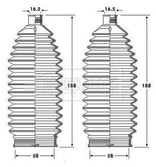 Автозапчасть BORG & BECK BSG3417