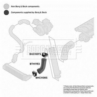 Шлангопровод BORG & BECK BTH1193