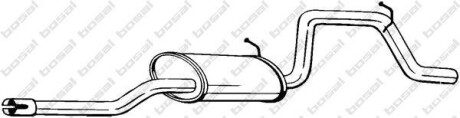 Глушник вихлопних газів (кінцевий) BOSAL 281519