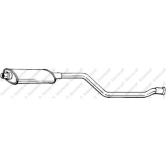 Предглушитель выхлопных газов BOSAL 281545