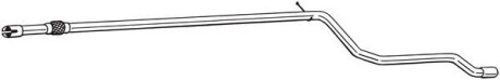 RURA ЊRODK. FIAT 500 1.2 07- BOSAL 950119
