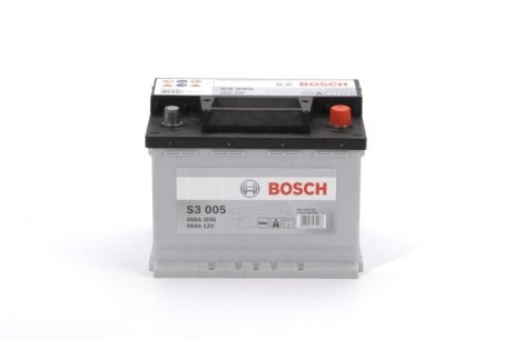 Акумулятор 12В/56Аг/480А/13,47кг BOSCH 0092S30050