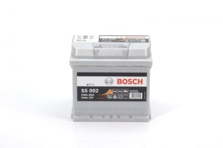 Акумулятор 12В/54Аг/530А/12,7кг BOSCH 0092S50020