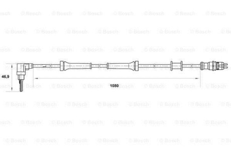 Датчик ABS BOSCH 0265007035