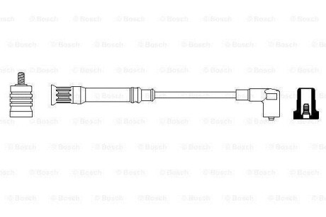 Автомобільний високовольтний провід BOSCH 0356912939