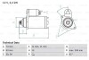 Стартер BOSCH 0986024520 (фото 1)