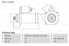 Стартер BOSCH 0986025270 (фото 1)