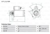 Стартер BOSCH 0986025550 (фото 1)