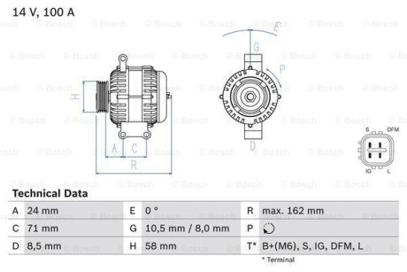 BOSCH 0986082080