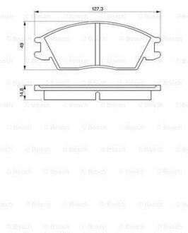 Автозапчасть BOSCH 0986424135