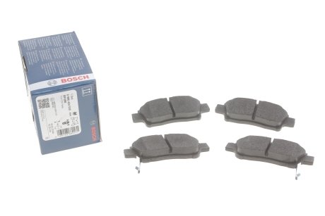 Комплект тормозных колодок из 4 шт. дисков BOSCH 0986424535