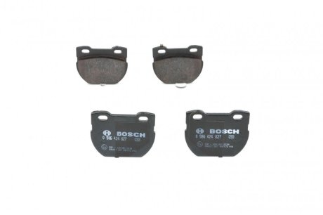 Гальмівні колодки, дискові BOSCH 0 986 424 827