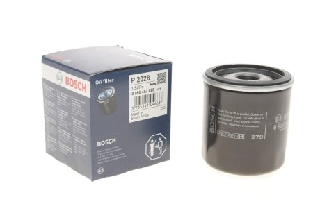 Фільтр оливи BOSCH 0986452028