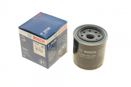 Фільтр оливи BOSCH 0986452036