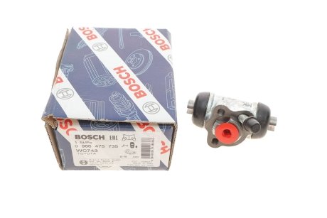 ЦИЛIНДР КОЛIСНИЙ BOSCH 0986475735