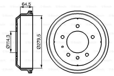 Автозапчасть BOSCH 0986477093