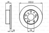 Тормозной диск BOSCH 0986478067 (фото 1)