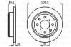 Диск гальмівний BOSCH 0986478350 (фото 1)