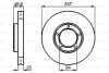 Тормозной диск BOSCH 0986478397 (фото 1)