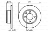 Тормозной диск BOSCH 0986478879 (фото 1)