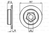 Тормозной диск BOSCH 0986479023 (фото 1)