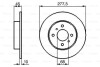 Диск тормозной BOSCH 0986479105 (фото 1)