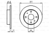 Тормозной диск BOSCH 0986479119 (фото 1)