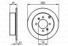 Тормозной диск BOSCH 0 986 479 125 (фото 1)