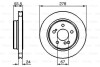 Тормозной диск BOSCH 0986479133 (фото 1)