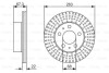 Тормозной диск BOSCH 0986479480 (фото 1)