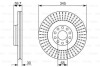 Тормозной диск BOSCH 0986479589 (фото 1)