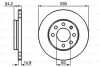 Тормозной диск BOSCH 0986479B42 (фото 6)