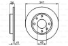 Тормозной диск BOSCH 0986479C54 (фото 1)