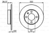 Тормозной диск BOSCH 0986479C67 (фото 1)