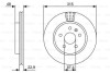 Тормозной диск BOSCH 0986479C71 (фото 1)