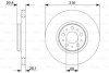 Тормозной диск BOSCH 0986479C85 (фото 1)