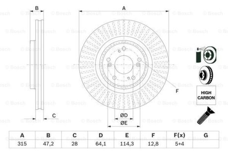 BOSCH 0986479F12