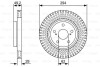 TOYOTA гальмівний диск передн. Rav-4 08- BOSCH 0986479W40 (фото 1)