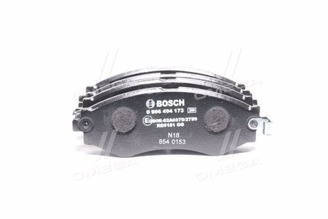 Комплект тормозных колодок. BOSCH 0986494173