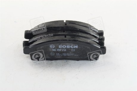 Комплект гальмівних колодок - дискові BOSCH 0986494268