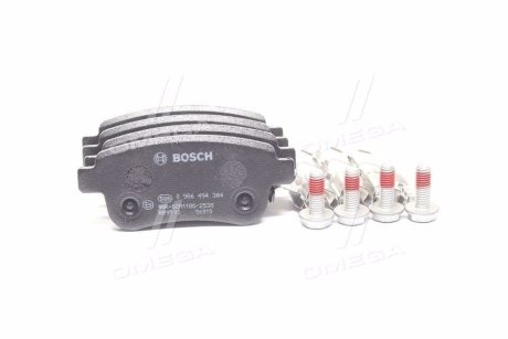 ДИСКОВI КОЛОДКИ ЗАДНI BOSCH 0986494384